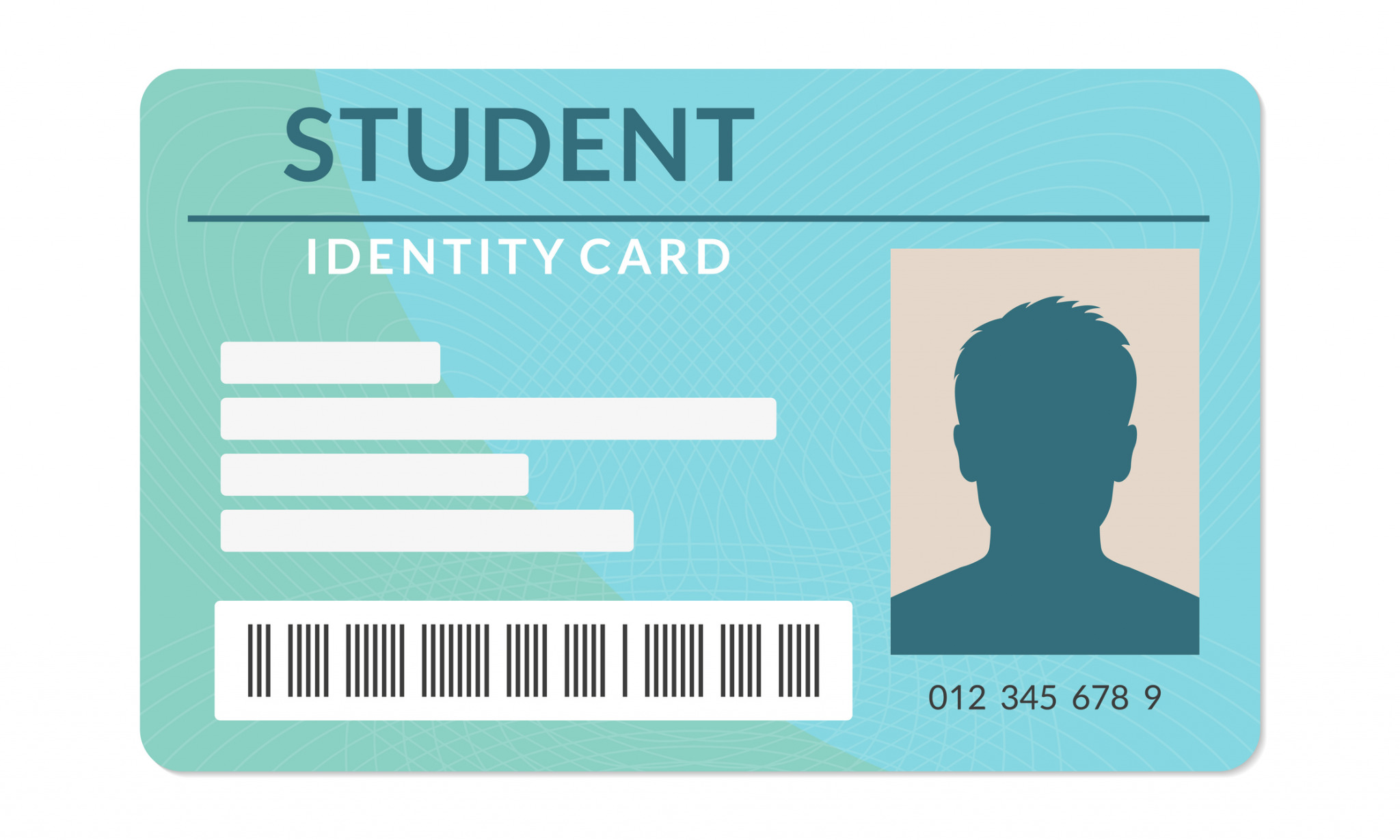 Students card 1. Student Identity Card. Студенческая ID карта. Карточка удостоверения личности.