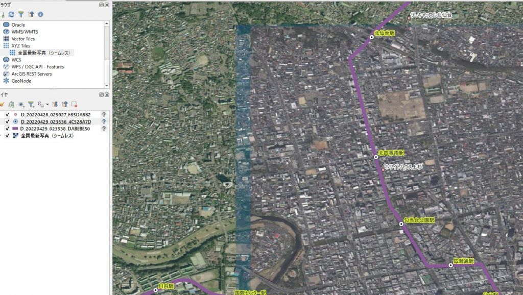 ライズされた地図からマーケティング