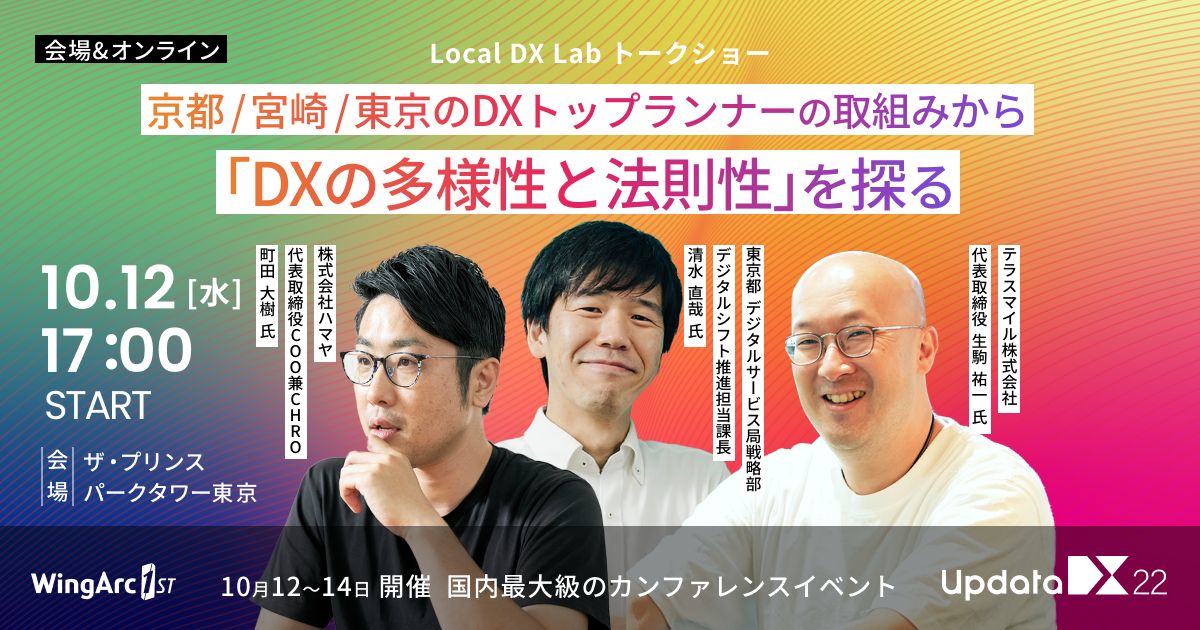 Locl Dx Lab トークショー京都・宮崎・東京