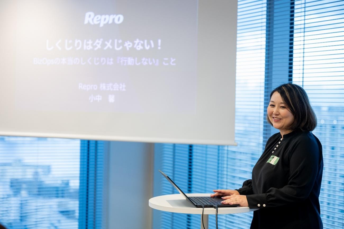 Repro株式会社 SalesOps Unit Leader 小中馨氏